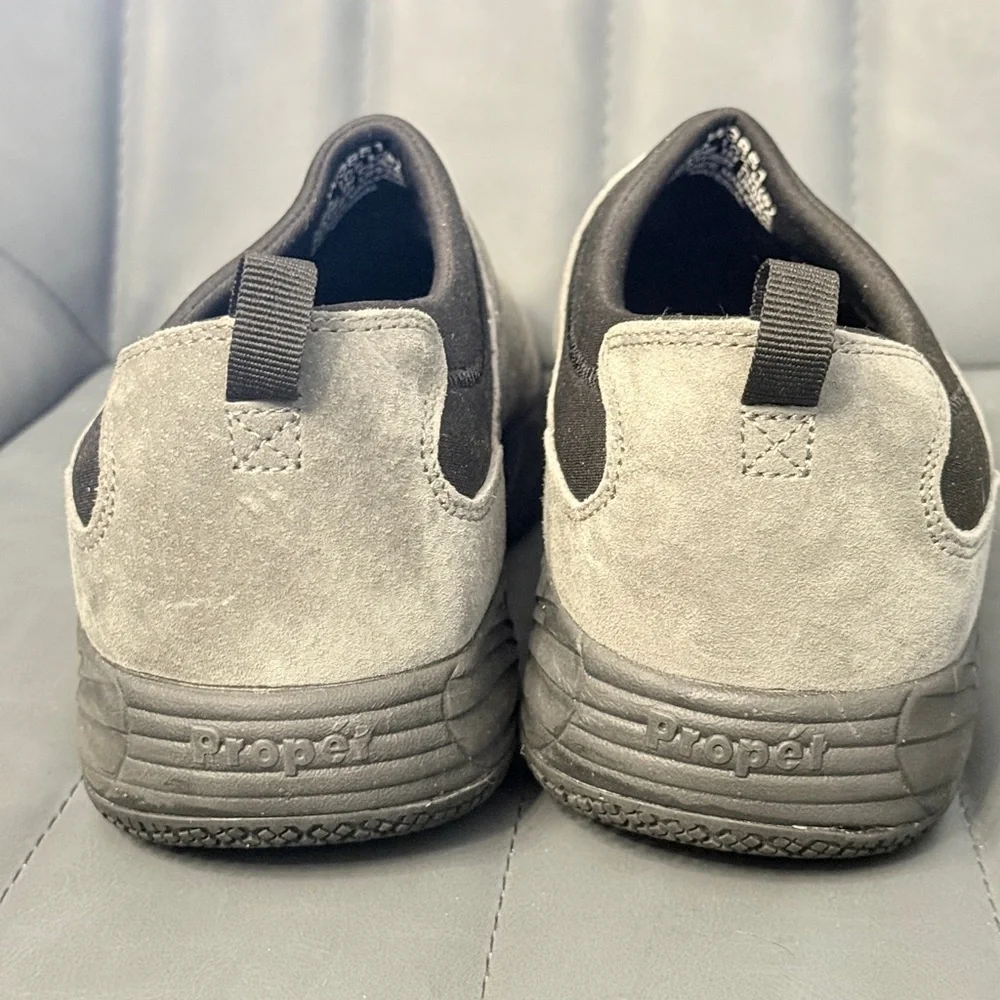 Propet Gray Wash and Wear Women's Slip-On EUC Sz 10.5 - Picture 5 of 6